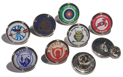 Custom small prem round badge
